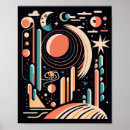 Zoek naar vintage astronomie posters Ruimte