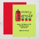 Zoek naar ketchup uitnodigingen Partij