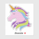 Zoek naar leuke eenhoorn stickers Schattig