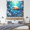 Zoek naar coral reef kunst Underwater
