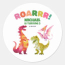 Zoek naar fossielen stickers Voor kinderen