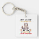Zoek naar gekke kat sleutelhangers Katten