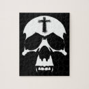 Zoek naar vampieren puzzels Schedel