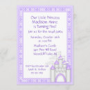 Zoek naar princess castle uitnodigingen Meisje