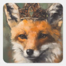 Zoek naar rode vos stickers Gegenereerde steun