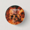 Zoek naar schedel buttons Voor hem