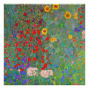 Zoek naar zonnebloemen posters Gustav klimt