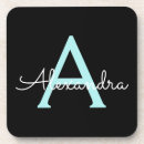 Zoek naar aqua blauw onderzetters Voor haar