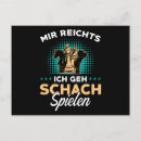 Zoek naar grappig schaak briefkaarten Schaakspeler