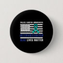 Zoek naar politie buttons Vlag