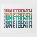 Zoek naar african american cadeaupapier Juneteenth