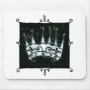 Zoek naar zwarte achtergrond muismatten Kroon