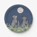 Zoek naar wolven borden Volle maan