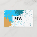 Zoek naar paint splatter visitekaartjes Spatten