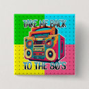 Zoek naar de jaren 80 buttons Retro