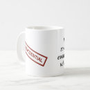 Zoek naar vertrouwelijkheid mokken Werk