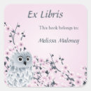 Zoek naar ex libris stickers Owl
