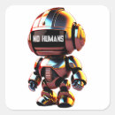 Zoek naar leuke robot stickers Grappig