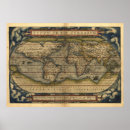 Zoek naar historische wereldkaart posters Geografie