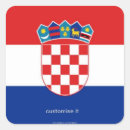 Zoek naar kroatische vlag stickers Nationaal