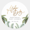 Zoek naar baby shower tropical stickers Tropisch