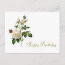 Zoek naar vintage gelukkige verjaardag briefkaarten Botanisch