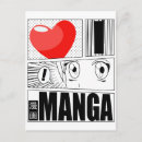 Zoek naar manga briefkaarten Kawaii
