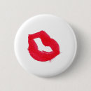 Zoek naar rode lippen buttons Kusprint