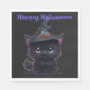 Zoek naar halloween zwarte kat servetten Kattenliefhebbers