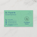 Zoek naar acupunctuur visitekaartjes Acupuncturist