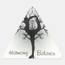 Zoek naar evenwicht stickers Yang