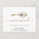 Zoek naar gouden sleutel uitnodigingen Adreswijziging