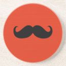 Zoek naar zwarte snor onderzetters Humor