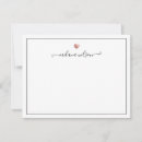 Zoek naar hart notitiekaarten Voor haar