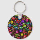 Zoek naar bacteriën sleutelhangers Infectie