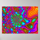 Zoek naar psychedelische posters Patroon