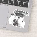 Zoek naar zwart witte hond stickers Hondenliefhebber