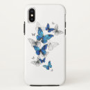 Zoek naar witte vlinder iphone hoesjes Blauw