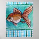 Zoek naar aquarium vissen kunst Goudvis