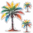 Zoek naar palmboom stickers Waterverf