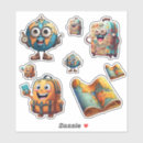 Zoek naar leuke reis stickers Elk persoon