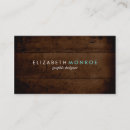 Zoek naar rustic wood visitekaartjes Elegant