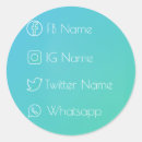 Zoek naar netwerken stickers Sociaal