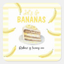 Zoek naar bananen stickers Waterverf