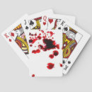 Zoek naar bloed speelkaarten Halloween