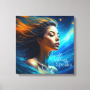 Zoek naar stilte canvas prints Meditatie