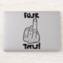 Zoek naar middelvinger stickers Beledigen