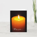 Zoek naar brandende kaars briefkaarten Vlam