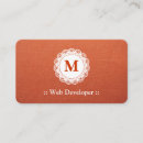 Zoek naar ontwikkelaar visitekaartjes Internet