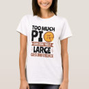 Zoek naar pi symbool tshirts Grap